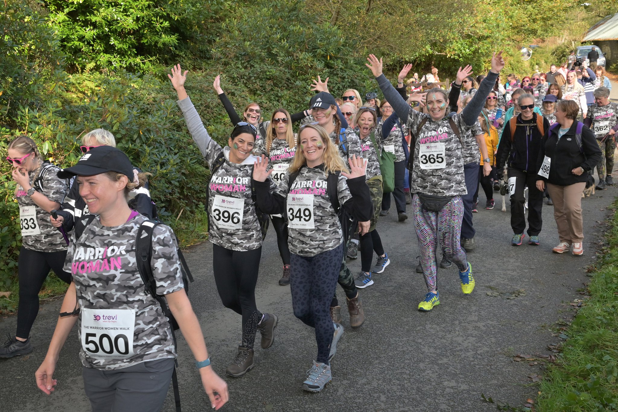 Women walk for Trevi appeal