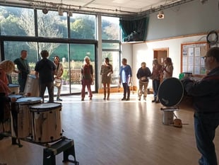 Village sets up its own Samba band