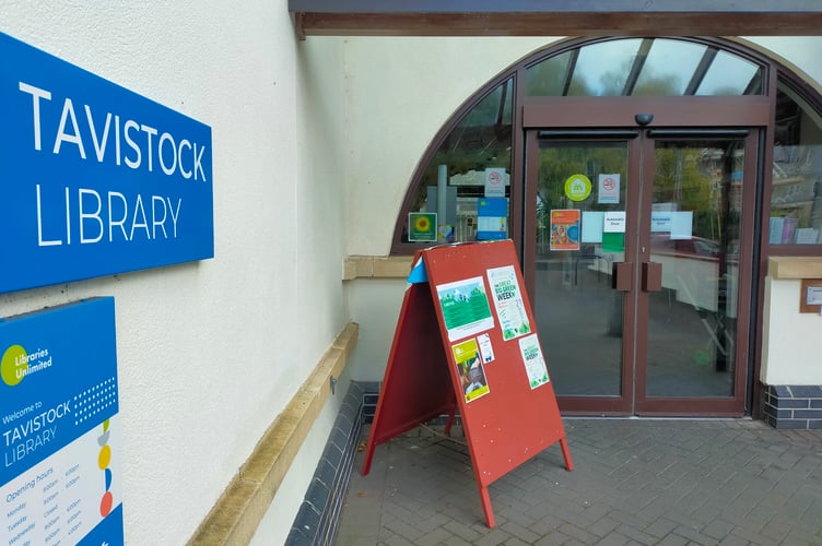 Tavistock library has Christmas gift ideas