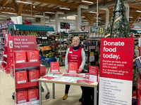 Call for support for foodbank from shoppers