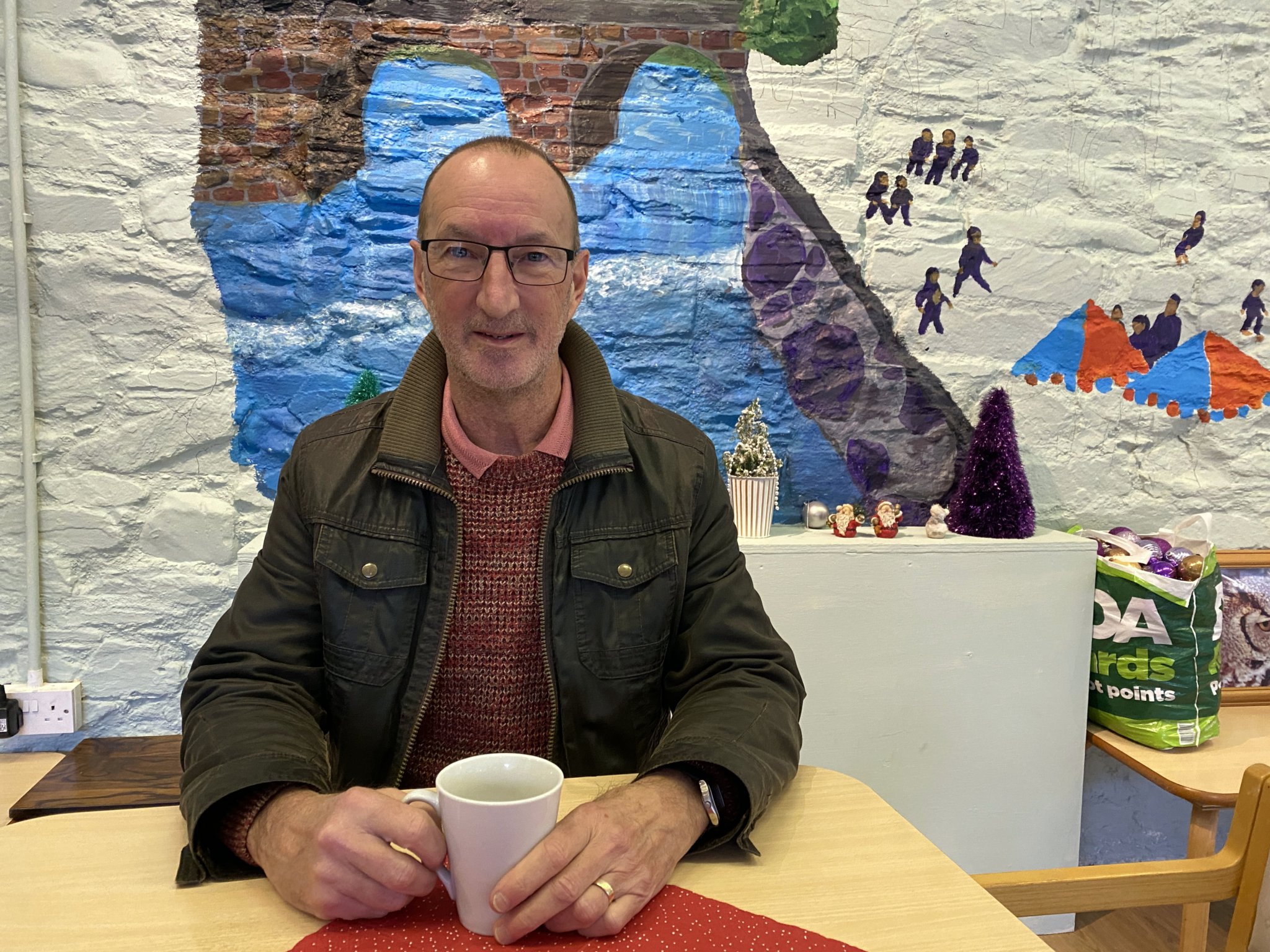 Mountain rescue man’s epic hike