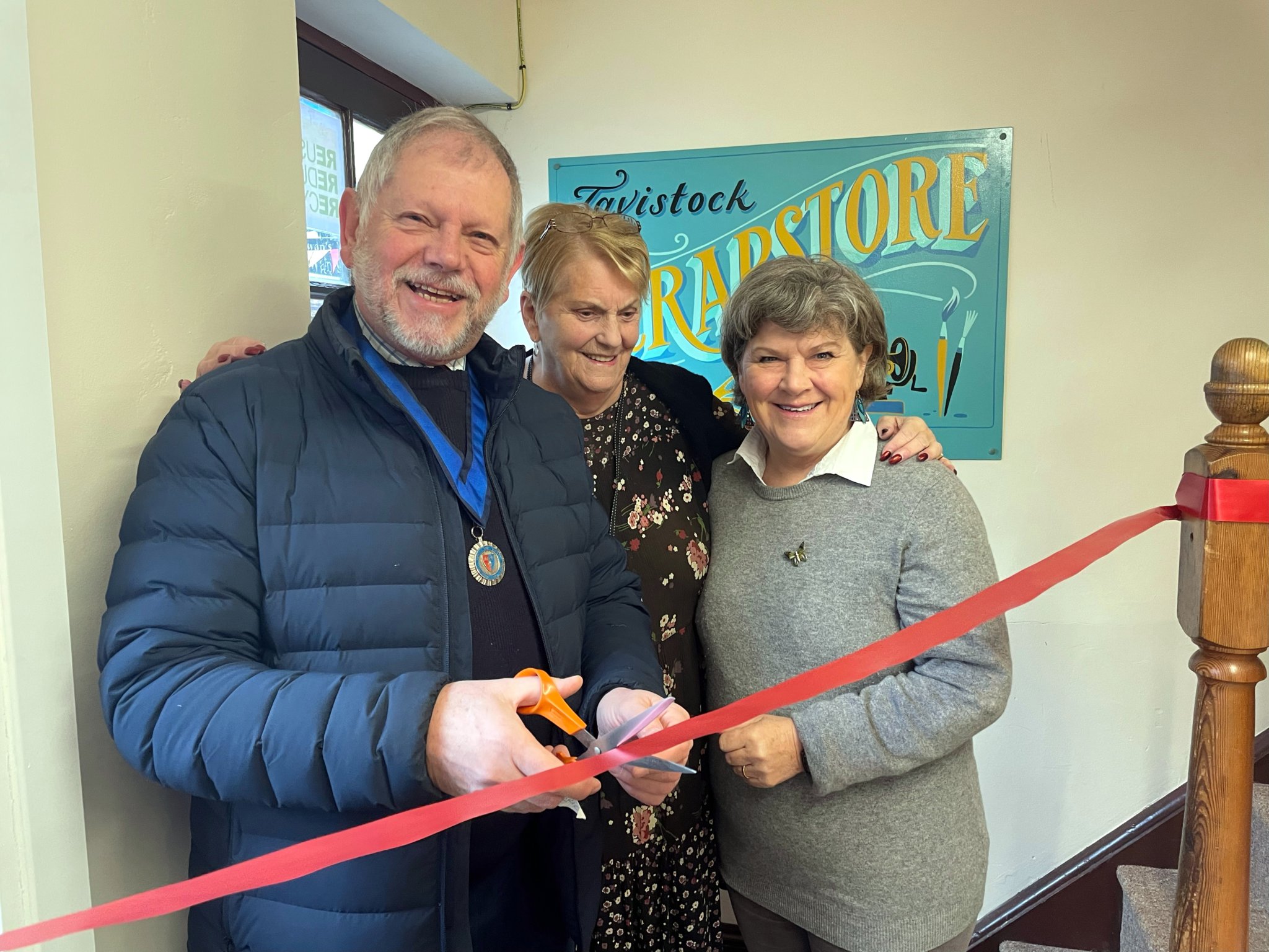 Tavi Scrapstore reopens in new premises