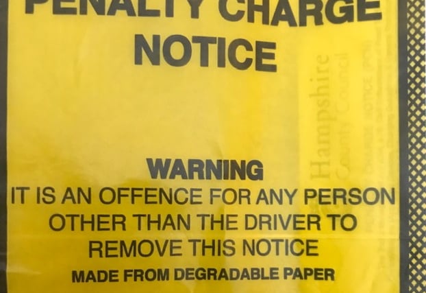 'Fake parking ticket' scam