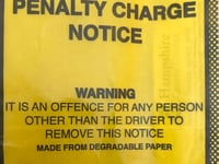 'Fake parking ticket' scam