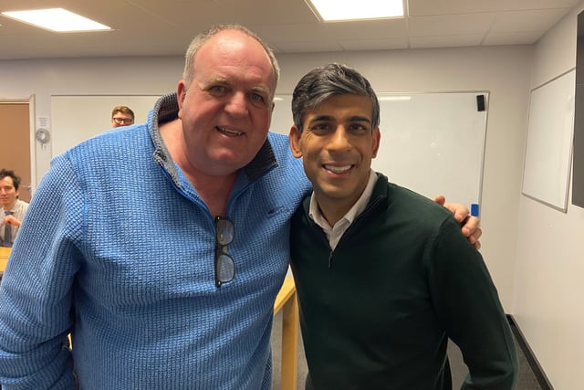 PM Rishi Sunak visits Devon