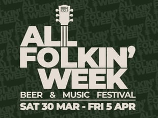 Beer and music is on “All Folkin’ Week”