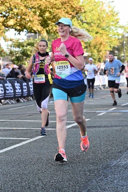 Sarah Rhodes is running the London Marathon this weekend for SCOPE.