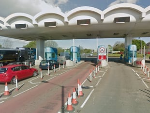 New card readers on Tamar Bridge