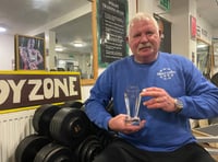 Tavistock veteran bodybuilder's award