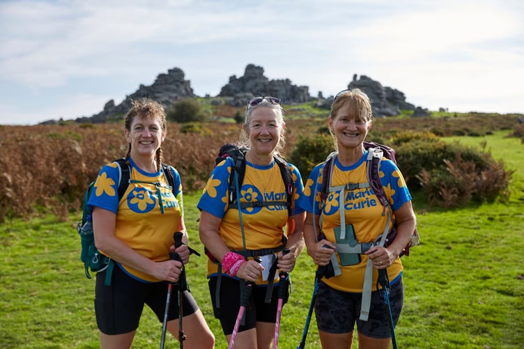 More spaces have been made availble for the Marie Curie's Dartmoor 13 Tor Trek