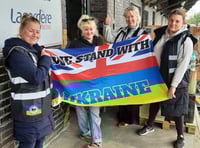 Milton Combe villagers successfully deliver Ukrainian aid