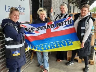 Milton Combe villagers successfully deliver Ukrainian aid