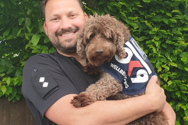 New police inspector enlists help of therapy dog