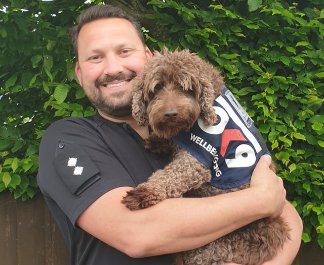 New police inspector enlists help of therapy dog