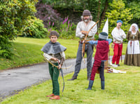 Medieval fun for Fathers' Day at Buckland Abbey