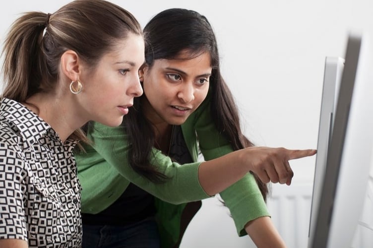 Assisting a work colleague