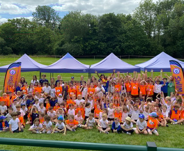 School triathlon triumphs