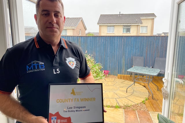 Royal Marine's community sport award