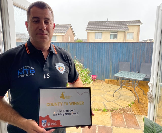 Royal Marine's community sport award