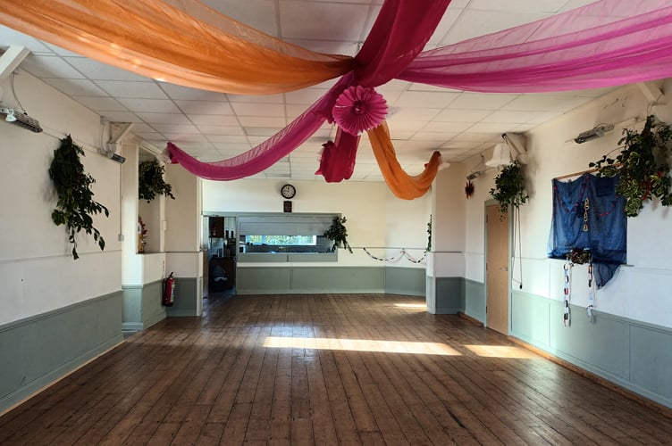 Bridford Village Hall.