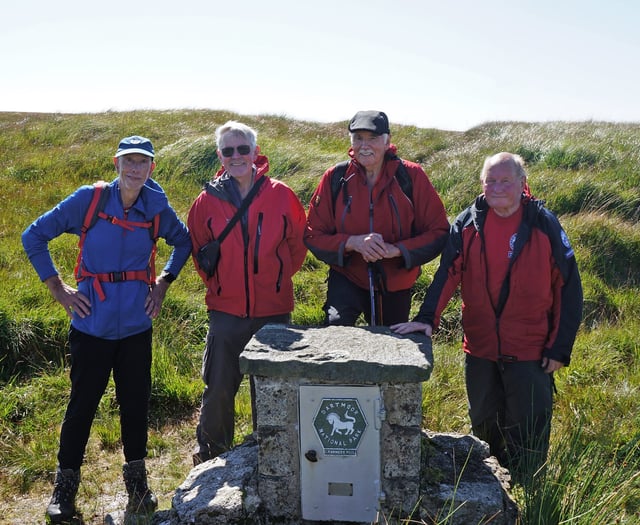 Pilgrimage to Cranmere Pool to remember mountain rescue legend