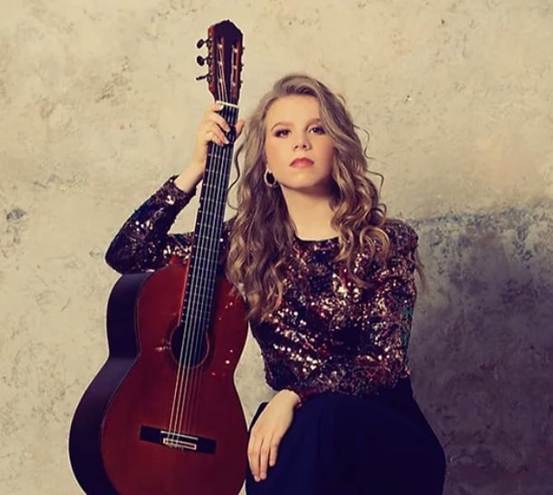 Classical guitarist Laura Lootens will play at Calstock Arts on September 6