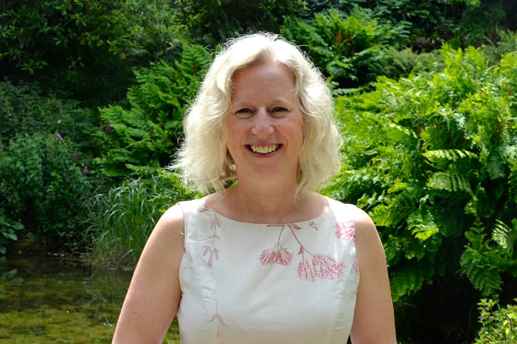 ARTIST Clare Law draws inspiration from the changing scenes in the garden at National Trust property Cotehele