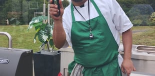 Nursing home holds summer barbecue