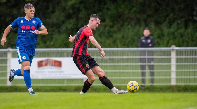 Tallan Burns in action for Tavi