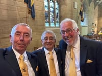 Charity concert by two choirs