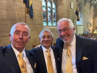 Charity concert by two choirs
