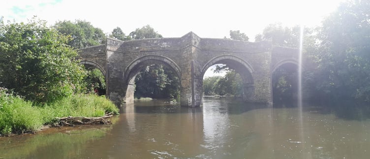 Greystone Bridge has been repaired