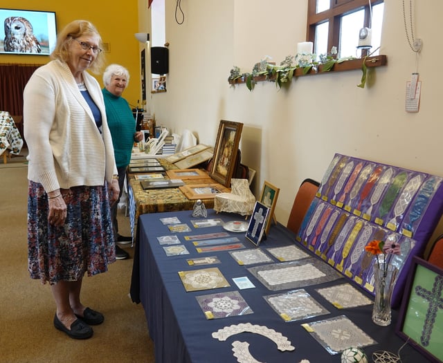 Skills on show for harvest at Bere Alton United Church