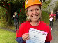 SW Devon MP goes over the top for charity