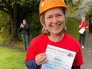 SW Devon MP goes over the top for charity