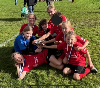 Horrabridge School's footballing girl power took the Tavistock area tournament by storm