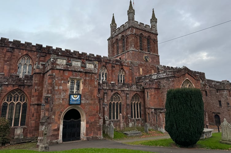 Crediton Parish Church. AQ 7942