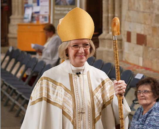 Bishop Jackie prepares to lay down her crozier as she retires
