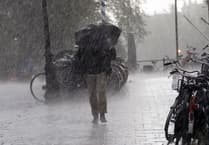 Cloudy start: Patchy rain, light showers tomorrow