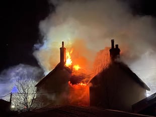 Drewsteignton ‘devastated’ by thatched roof fire