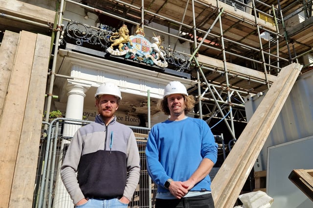 Exeter's Royal Clarence rebuild begins