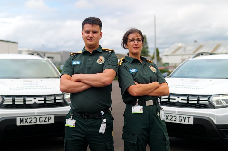 South Western Ambulance Service NHS Foundation Trust's Community First Responders and Community Response Vehicles.