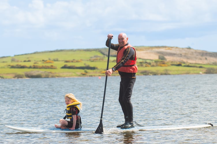 Having fund at Stithians Lake.  Photo: GRW Photography

