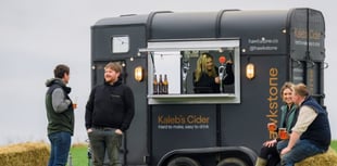 Kaleb of Clarkson's Farm bringing own bar to county show