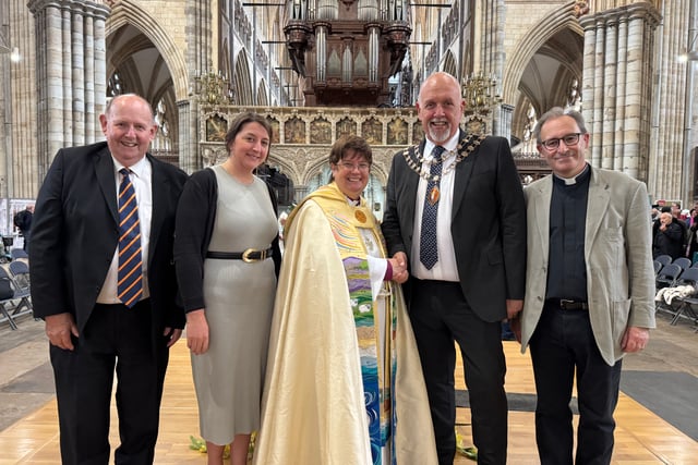 New Bishop of Crediton given warm welcome
