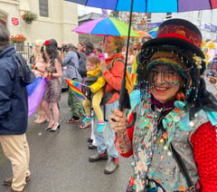 Celebrations for saving Pride event
