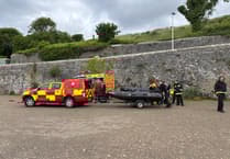 Fire crews helped with Dartmoor Reservoir rescue