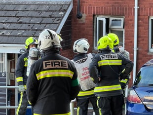 Woman arrested after Crediton house fire
