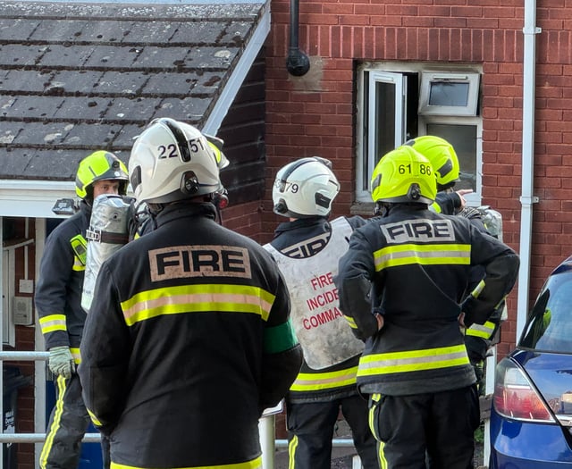 Woman arrested after Crediton house fire
