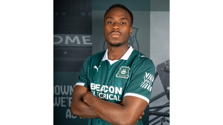 Owen Oseni scored twice for Plymouth Argyle as they advanced in the Carabao Cup with victory over Queens Park Rangers. Picture: Plymouth Argyle FC